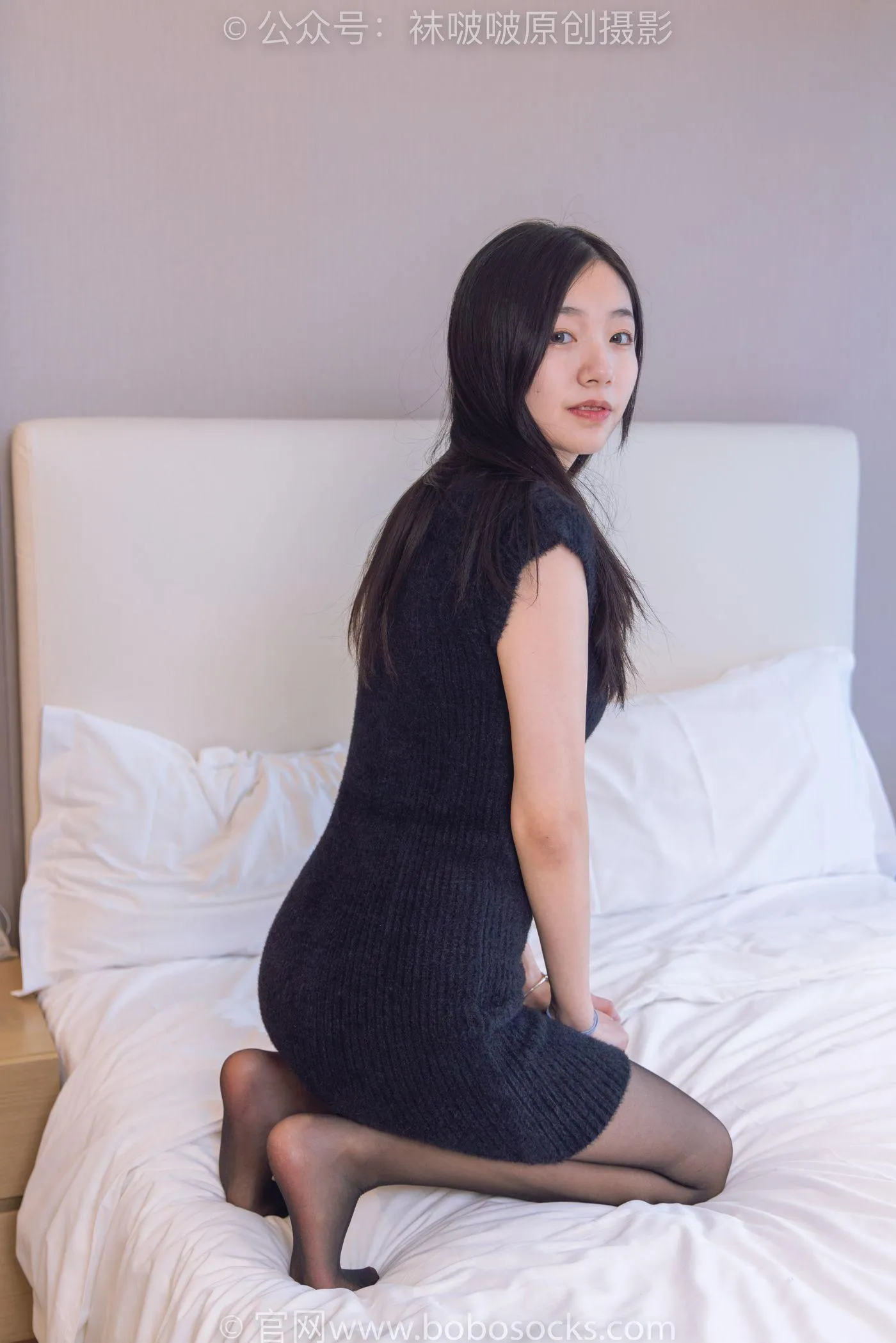 [BoBoSocks袜啵啵]NO.194 小甜豆-高跟长靴、凉鞋、黑丝、裸足 [140P]插图8
